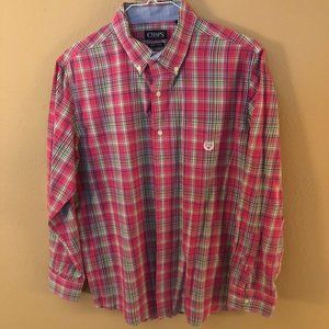 Chaps Men's Long Sleeve Button-up Shirt